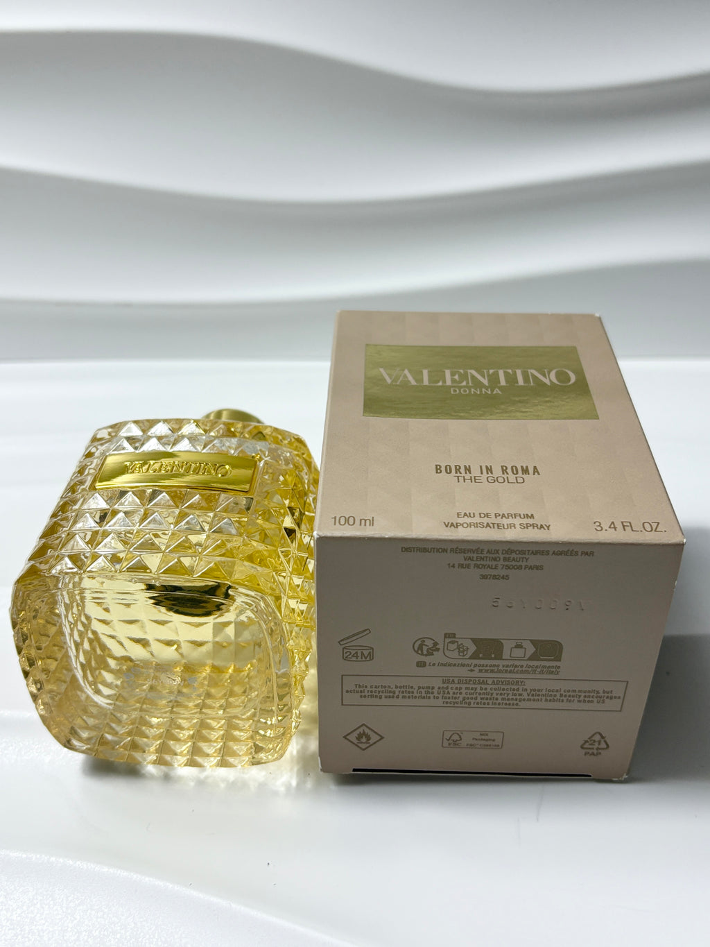 VALENTINO BORN IN ROMA "THE GOLD DONNA"